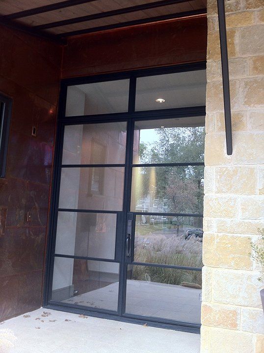 Custom Iron Door 7 — Dallas TX